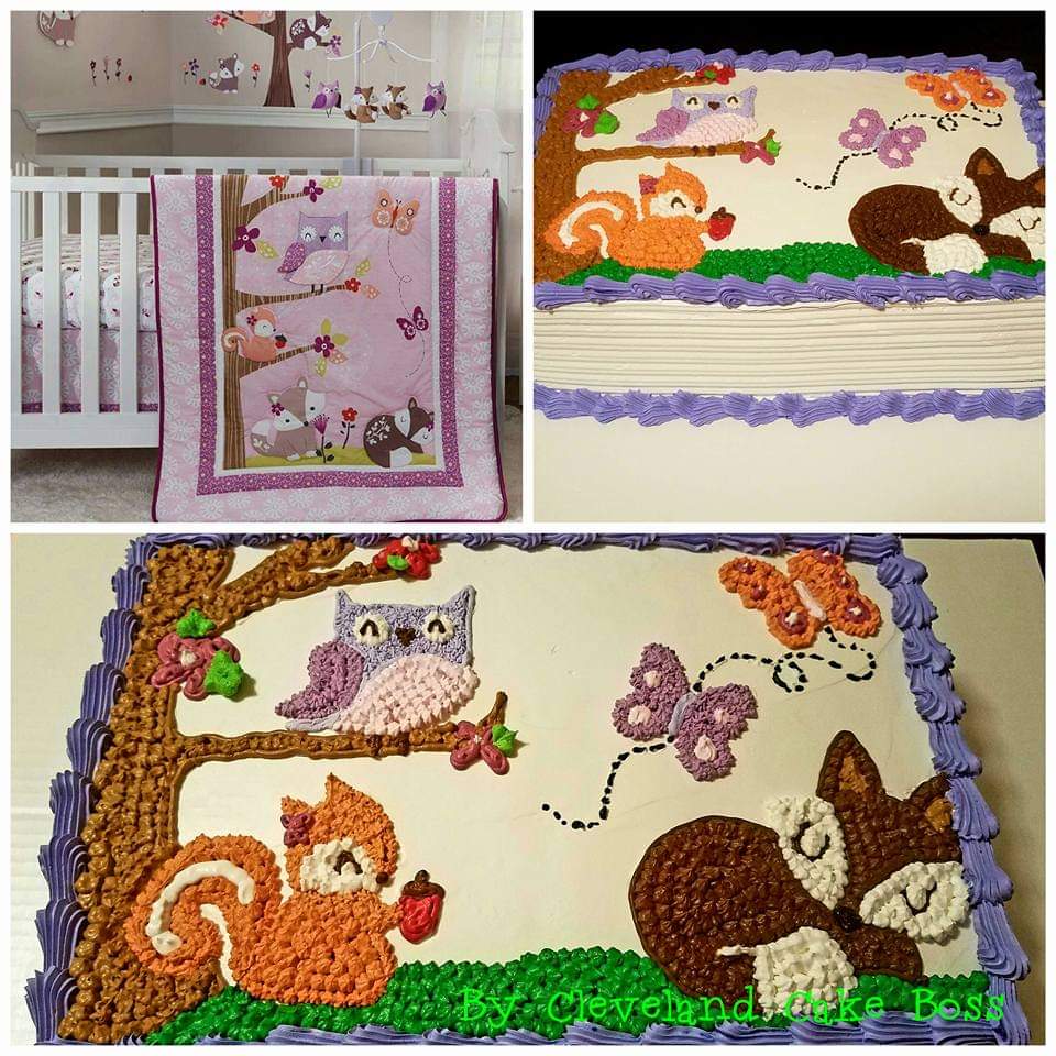 Custom Baby Shower Cake