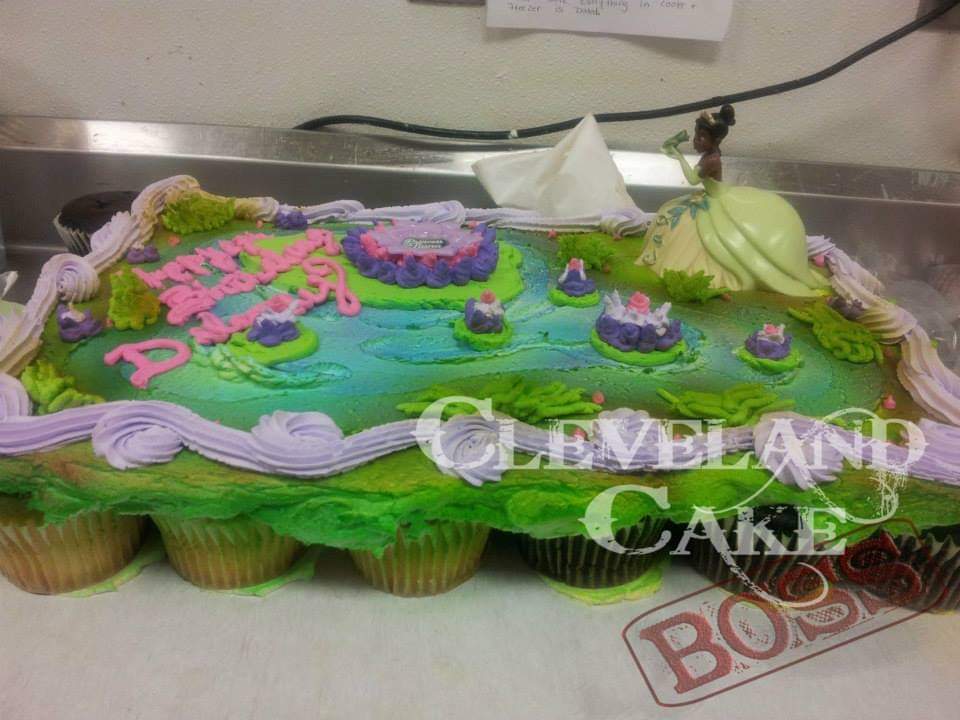 Princess and The Frog Cake