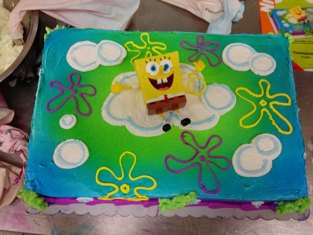 Spongebob Theme Cake