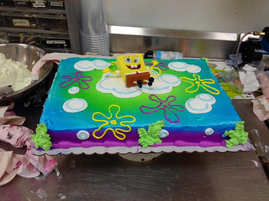 Spongebob Theme Cake