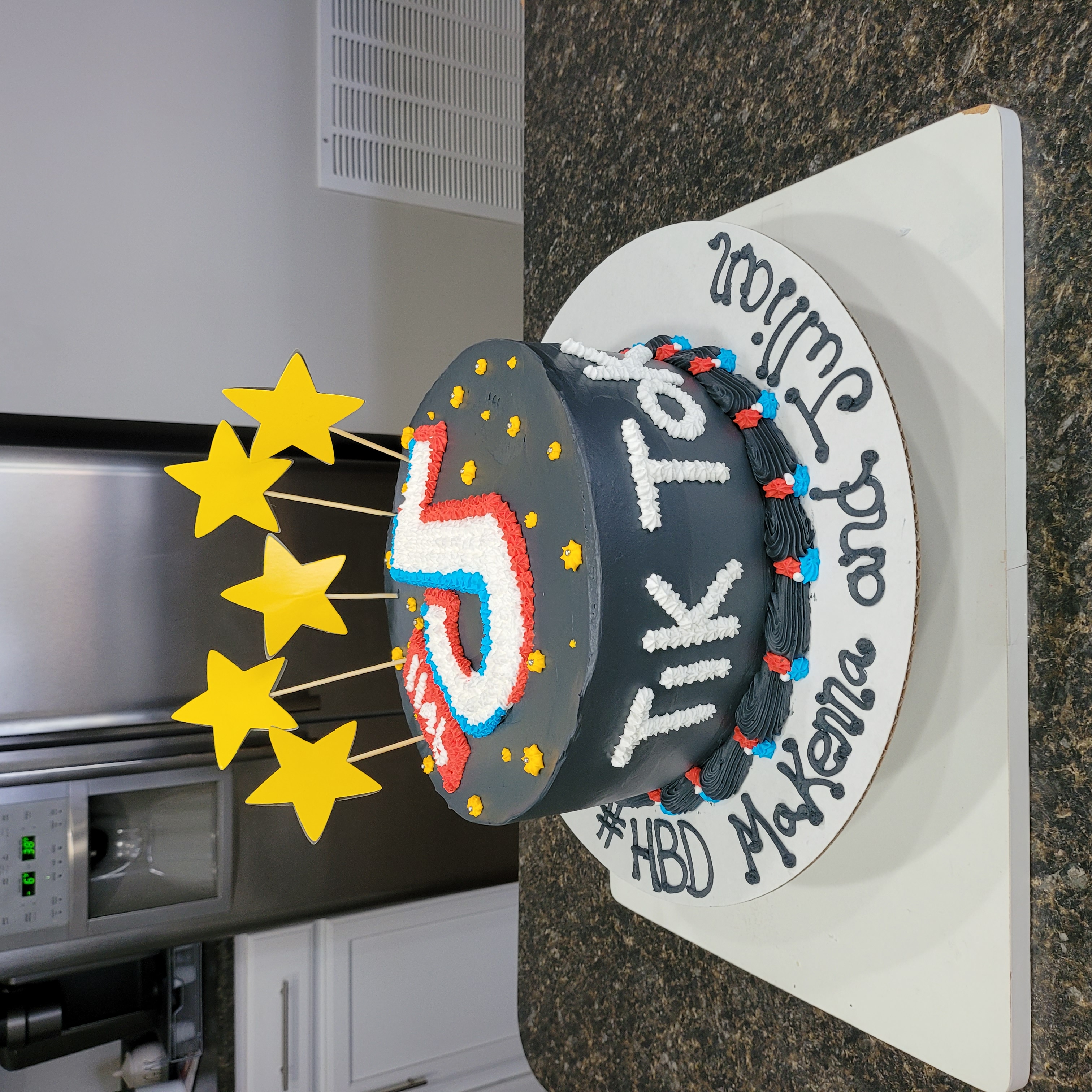 Tik Tok Themed Cake