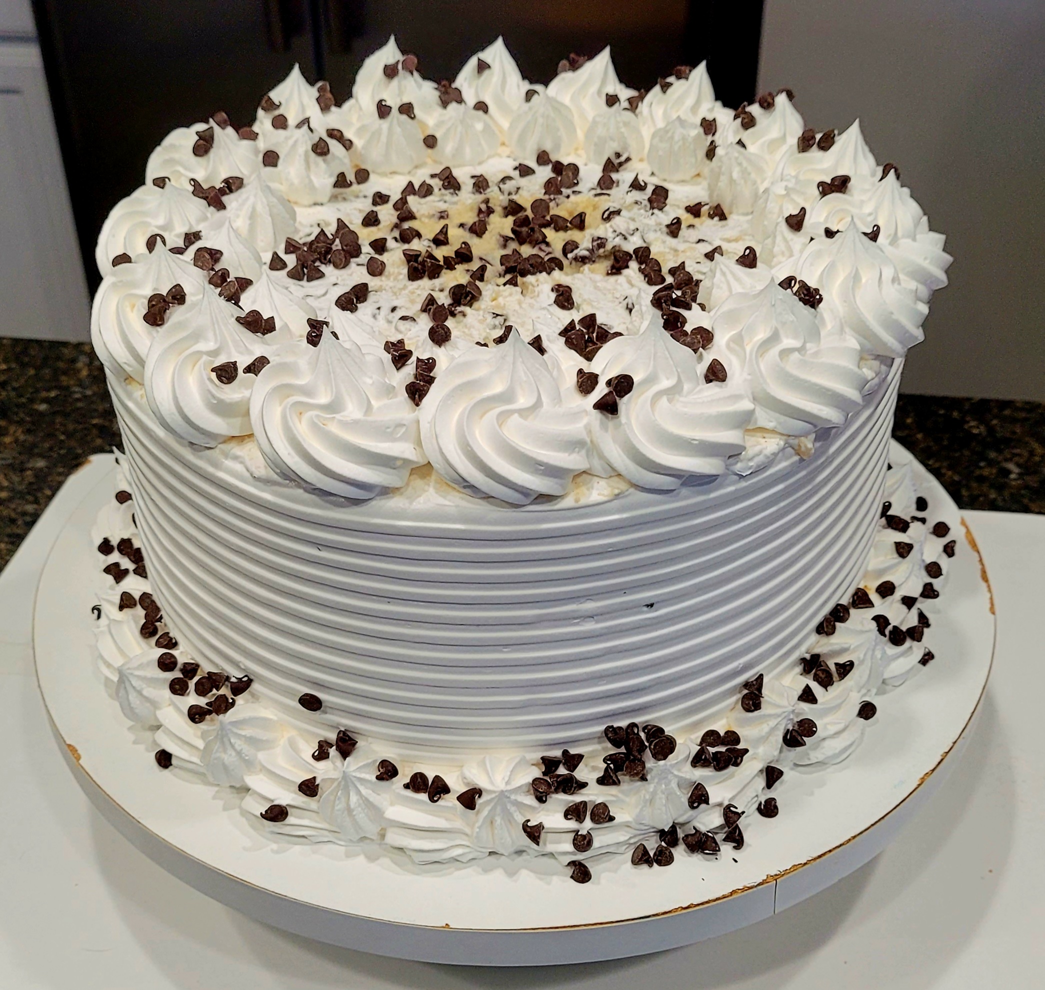 Cookie Dough & Cream Cake