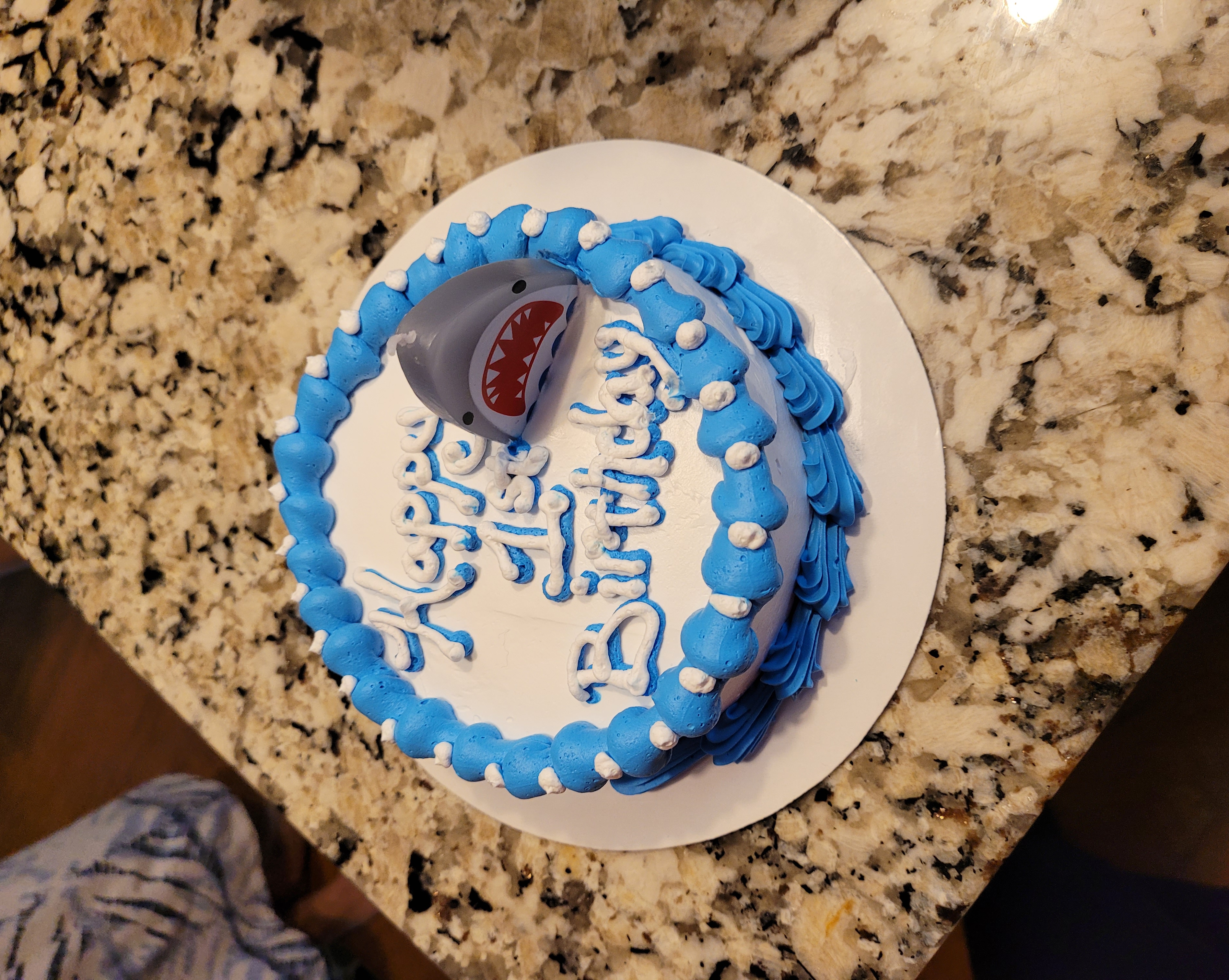 Baby Shark Theme Cake