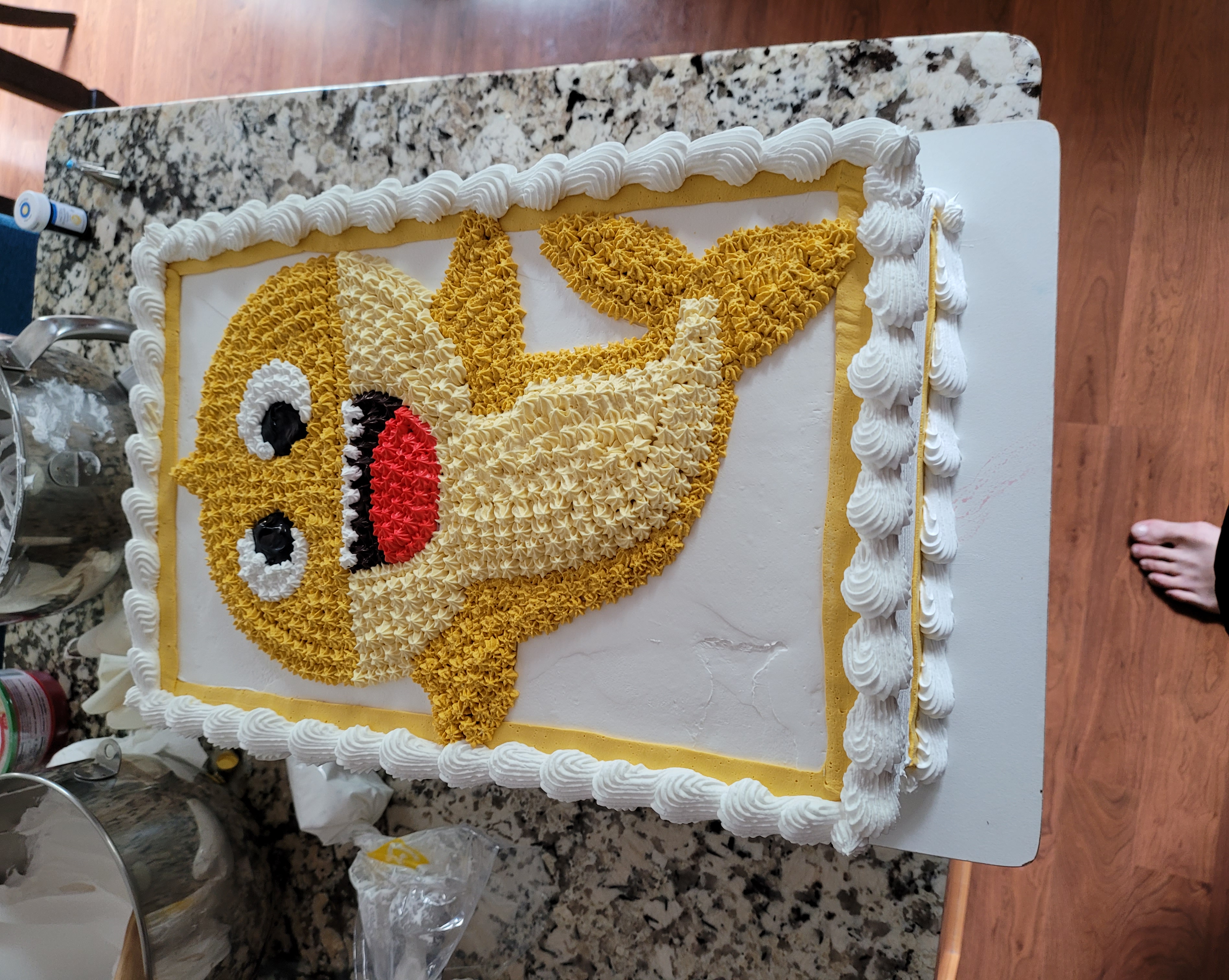 Baby Shark Theme Cake